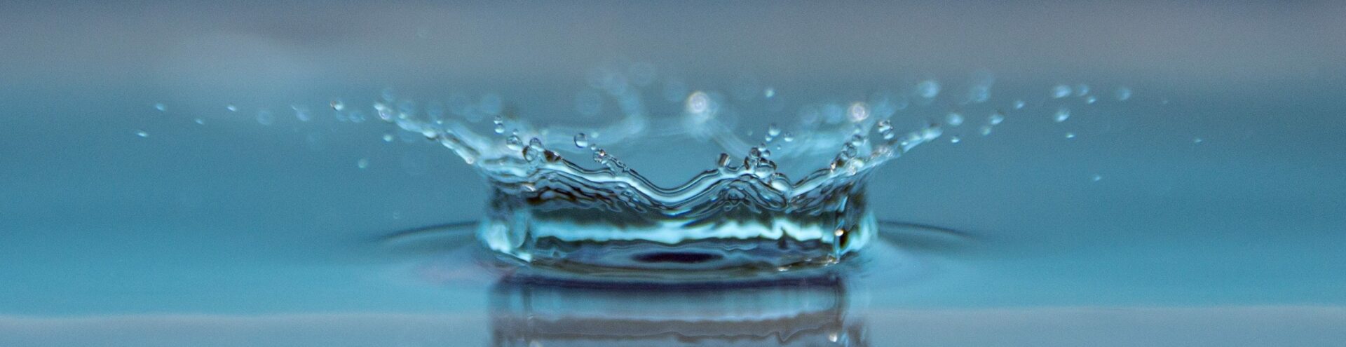 water with splash