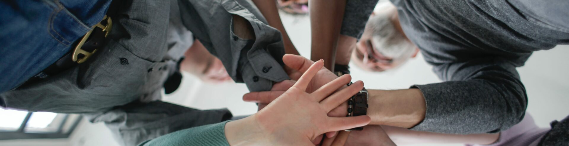 people holding hands