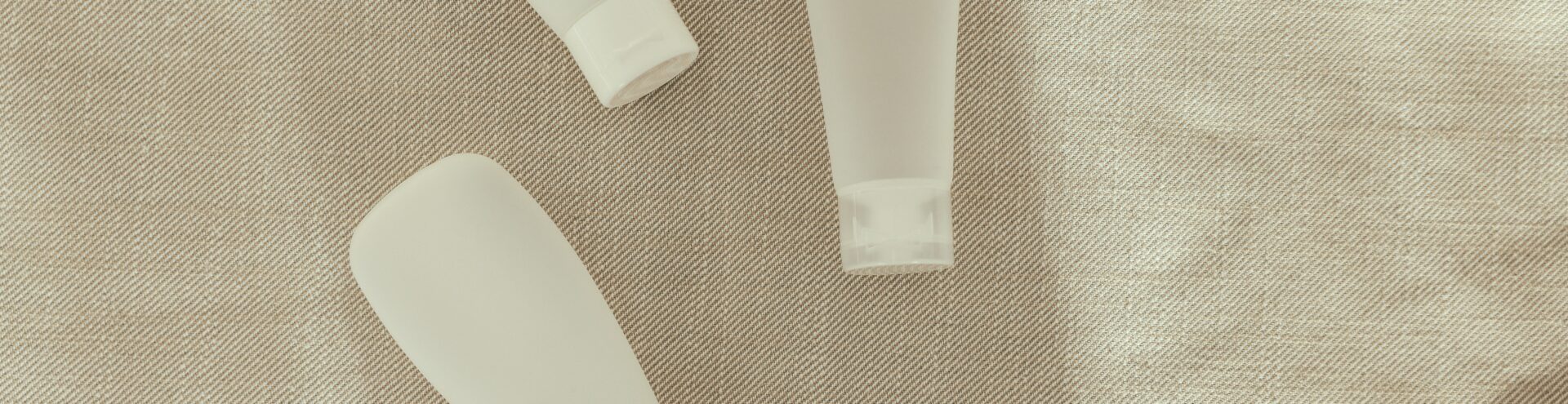 empty cosmetics tubes