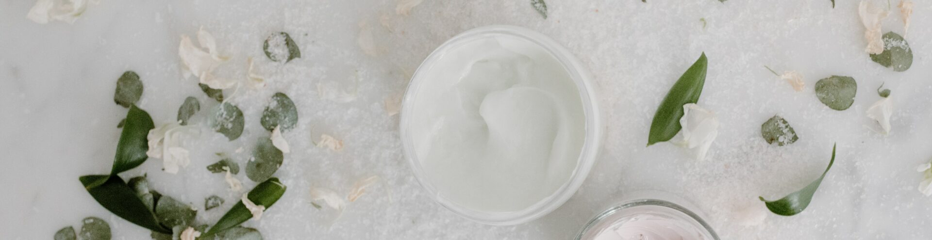 open cream jars