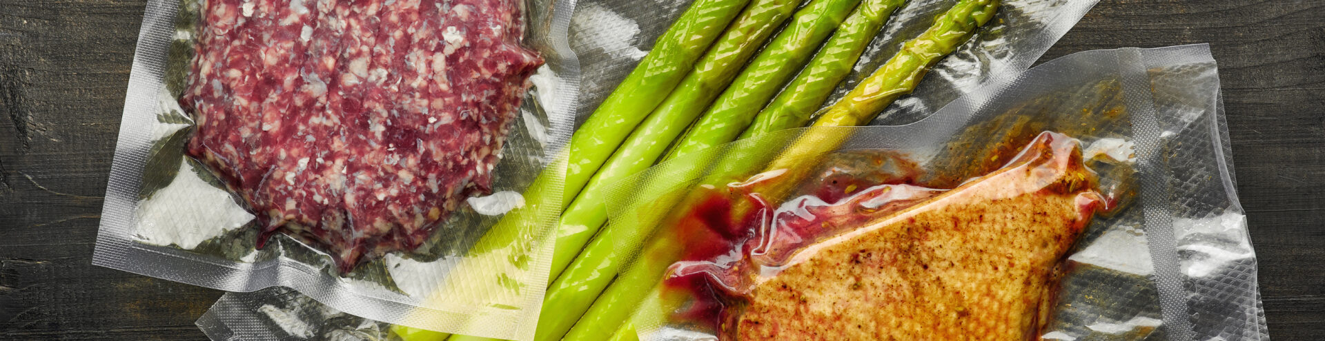food vacuum sealed